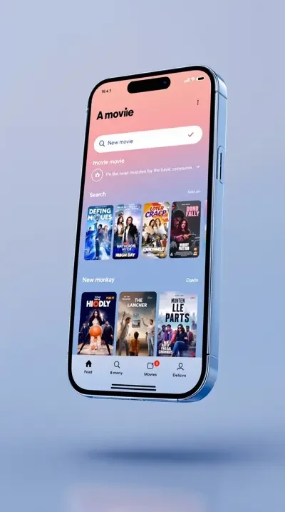 水母影视 APP 界面预览